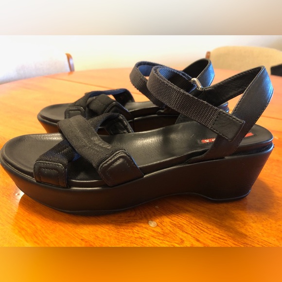 Prada Criss Cross Sandals Size 39 - Picture 7 of 9